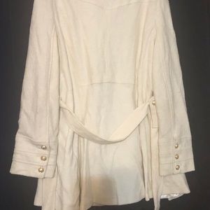 Bebe Ivory coat